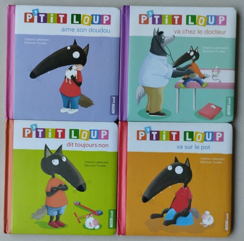 Lot livres tit loup - p'tit,