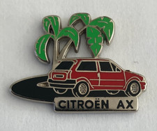 104 - Pin's CITROEN AX RED CAR - DECAT PARIS