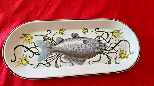 Grand plat poisson - plat, en