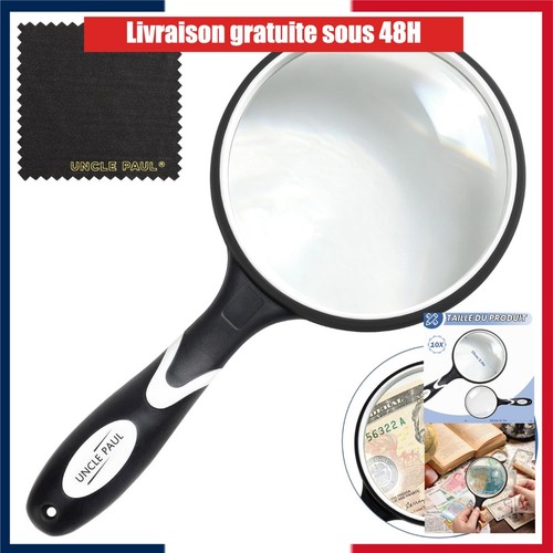Loupe 10x manuelle grande - 10x,