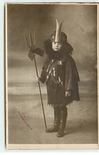 Child - Girl wearing a devil costume - 20555