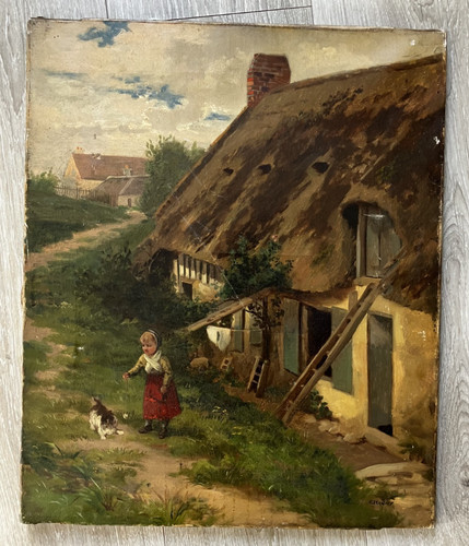 Hst tableau signé charles - hst,
