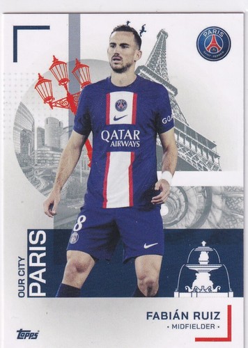Topps psg paris team set - topps, team-set