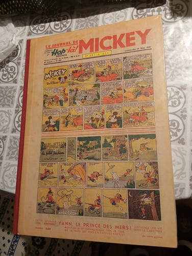 Reliure journal mickey - reliure,