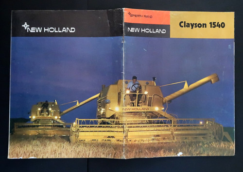 Brochure new holland - new, clayson