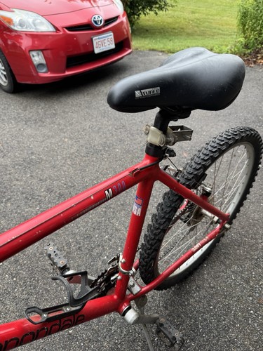 Cannondale mens bike red used - bike,