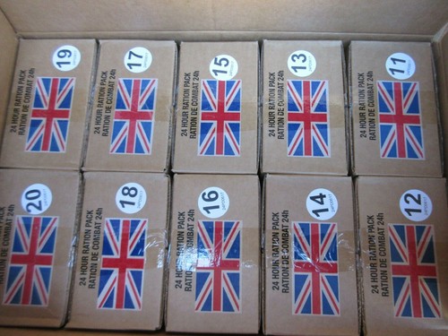 British armee mre - british, menü