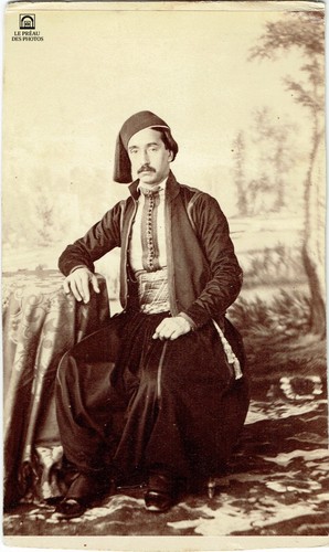 Photo cdv 1870 homme - cdv, ca