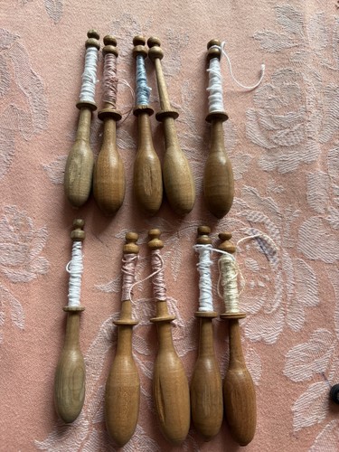 Lot fuseaux de - 10,