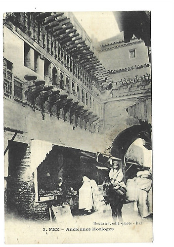 Morocco fez antique clocks - morocco,