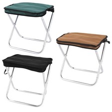 Tabouret pliant compact pour camping design léger parfait pour événements en
