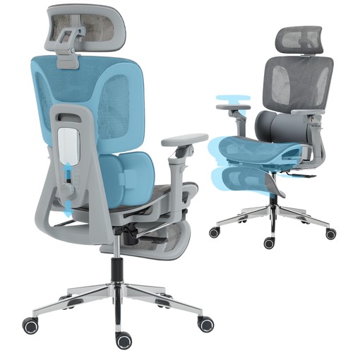 Homcom chaise bureau x - de, 67