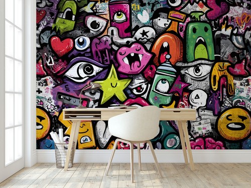 Papier peint intissé - papier,