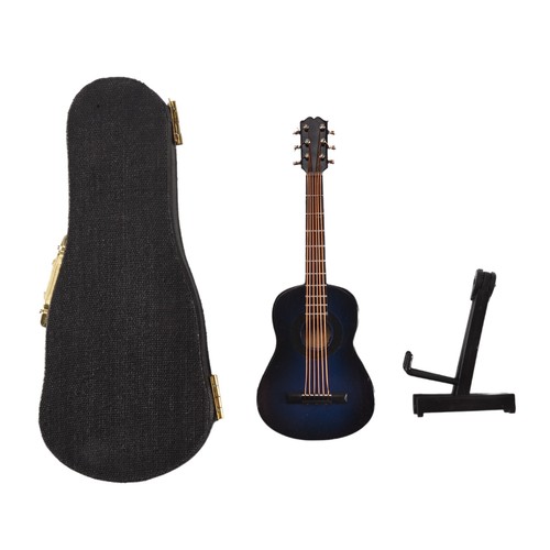 Guitare miniature bois - en,