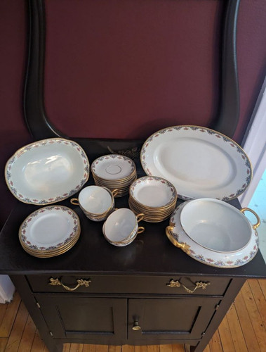 Antique limoges france - m, m