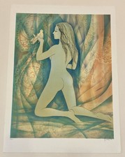 Lithographie Signée Beneton -