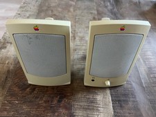 Enceintes vintage Apple