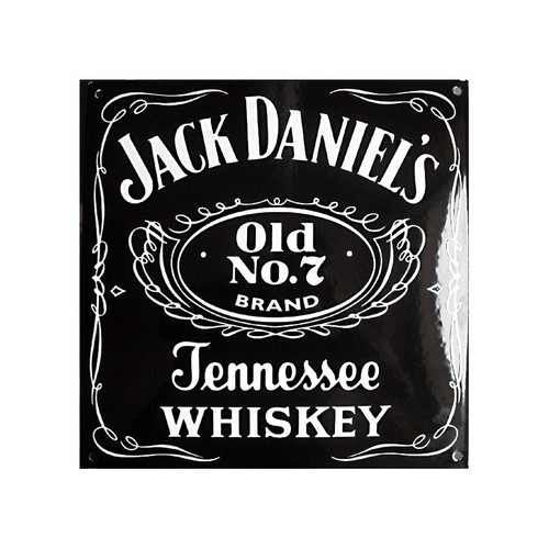Plaque émaillée jack - plaque,