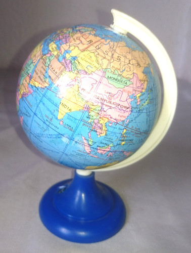 Ancien beau globe terrestre - beau,