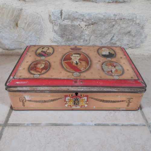 Ancienne boite métal - boite,