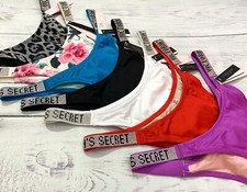 Nwt Victoria's Secret Natation Strass Shine Bracelet Bikini Brésilien Bas