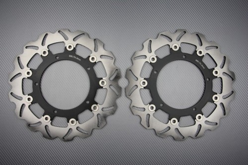 Paire disques frein avant - disques,