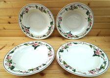 Villeroy & Boch Palermo (4) Rimmed Soup Bowls, 8 1/2"  (Lot B)  (B19)