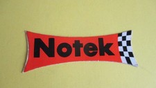 SMALL Notek car headlight sticker checkered flag 7.5 cm / 2.5 cm