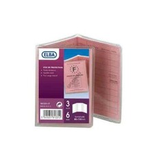 [100202653-5] Oxford Lot de 5 Etuis transparent de protection 3 volets PVC 74...