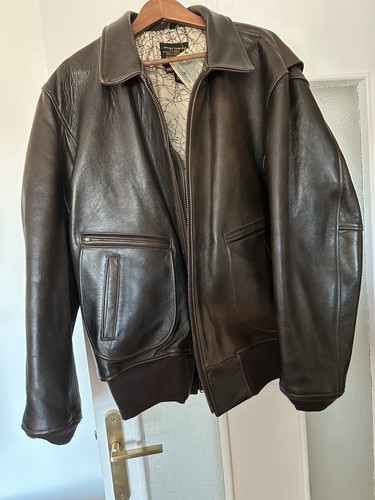 Blouson aviateur cuir - aviateur, en