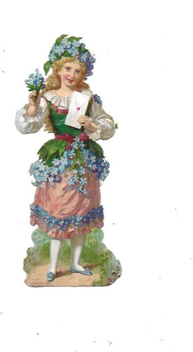 Ancien chromo découpis 12 - découpis,
