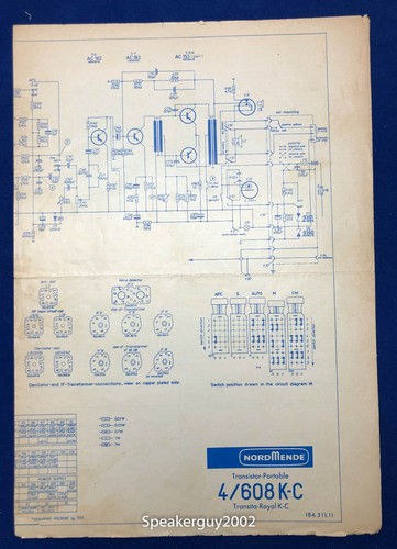 Nordmende schematic - nordmende, /