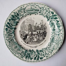 RARE ASSIETTE PARLANTE