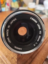 Canon Fd 35mm concave Thorium