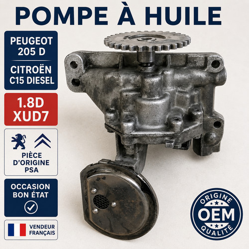 Pompe huile peugeot 205 - peugeot, d