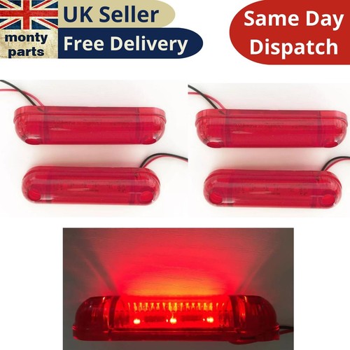 12v led rouge feux de - 12v,