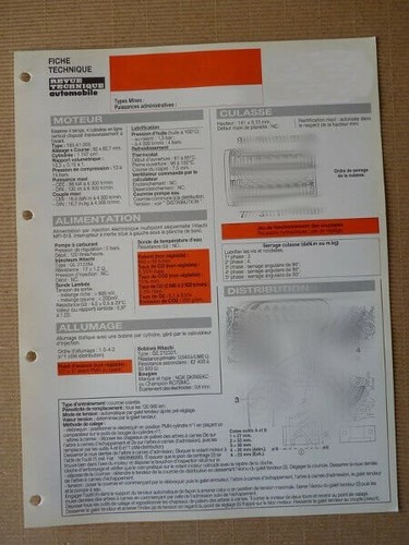 Fiche technique honda civic - fiche,