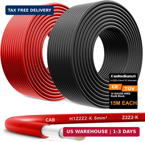 Oududianzi 2x50 feet solar - feet,