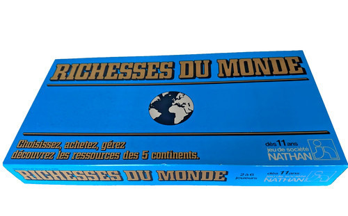 Jeu société richesses du - jeu, de