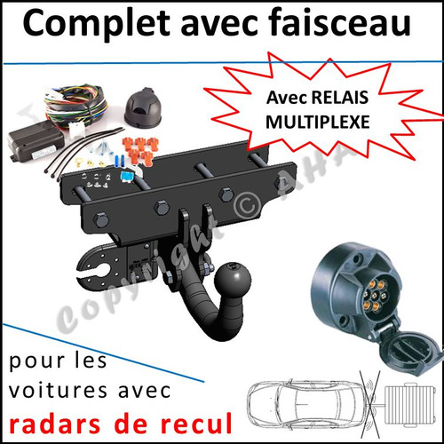 Attelage remorque pour jeep - pour,