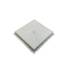 PLAQUE D'ÉGOUT Couvercle En Plastique Polypropylène Gris Renforcé Plus Dakota