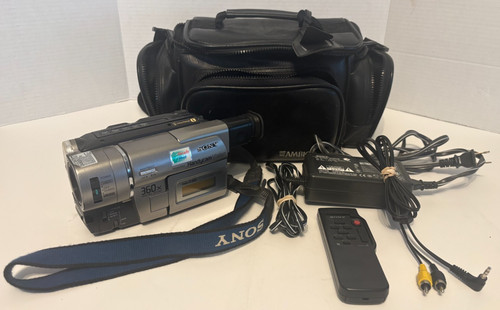 Sony ccd trv57 video8 - sony, xr