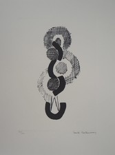 Sonia DELAUNAY : Danse, Rythme sans fin - Lithographie signée