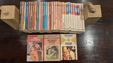Lot 33 Livres Book Harlequin Collection Romantique Vintage '80 Français French