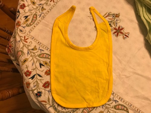 Lot baby bibs yellow with - baby,