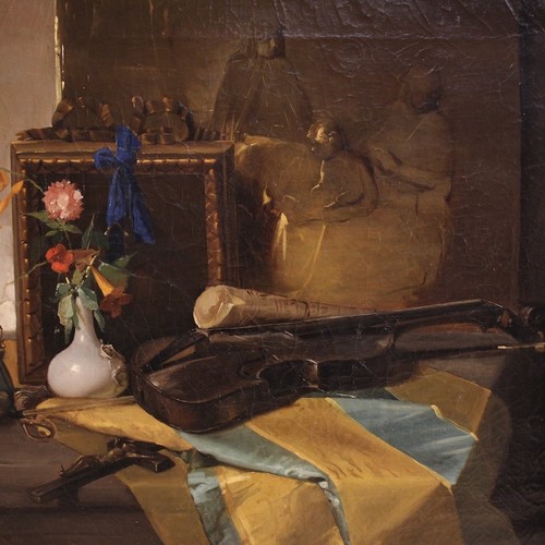 Antique peinture nature morte - nature,