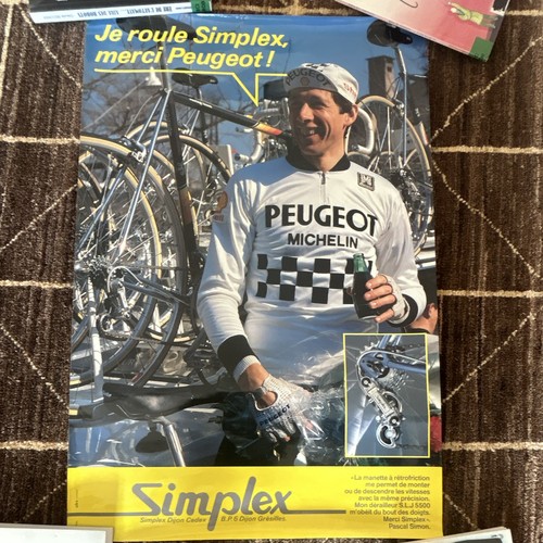 Affiche simplex peugeot - affiche,