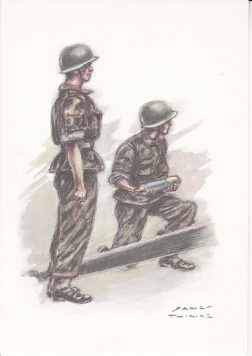 Carte militaire uniforme - uniforme, belge