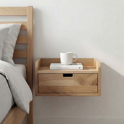 Table chevet 45x30cm bois - de,