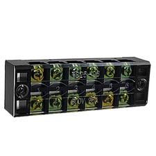 25 A 6 Position double